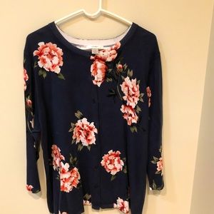 NWOT Christopher & Banks 2X Summer Cardigan